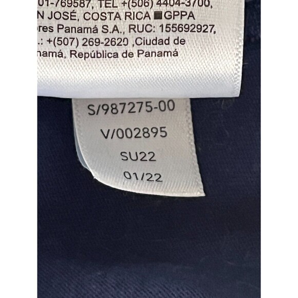 Athleta Organic Daily Relaxed Tee Size Medium Tie Dye Blue White Lounge Comfy - Picture 6 of 7